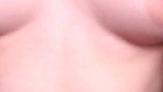 Real Homemade Nipple Play, Nipple Orgasm of Young Student