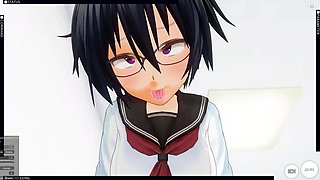 3D Hentai POV Girl Rides Your Cock and Does Ahegao