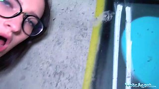Public Agent Hot Czech body fucked under public bridge after sucking cock