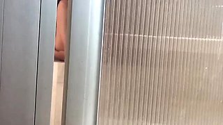 Hidden Cam Spies on Hot Latina Step Sister Showering - Amateur Teen Fuck
