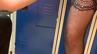 Marine Rossi I fuck my husband in the toilet of her job