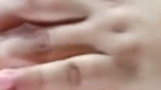 Beautiful Curvy Latina Plays with Her Tits Using Ice