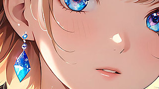 Bokeh Dreams: a Beautiful Young Woman in Floating Lights