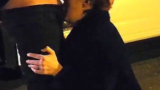 I fuck with a truck driver on a motorway rest area