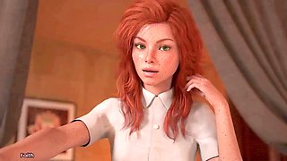 Cartoon sex, 3d animated, fervor