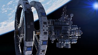 Nexus 3 3D animation fuck on space station with sexy blonde