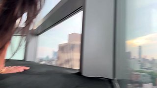 Amateur asian masturbates