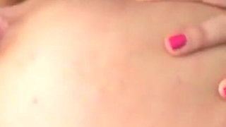 Innocent blonde gives her ass