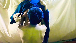 Desi vabi and devar sex, Burkha vabi fucking