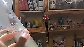 Compilation of Slurping Piss From Glass #3