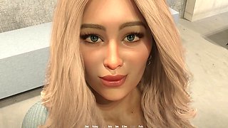 Hentai anime, cartoon sex, helping