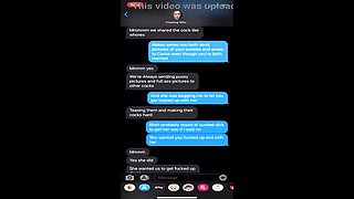 Hotwife Cheats on Hubby with Sexting & Monster Cock