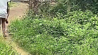 Naughty African Teen Showcasing Their Asses in Broad Daylight