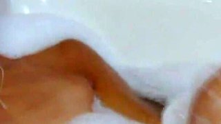Asian Bunny in Bath