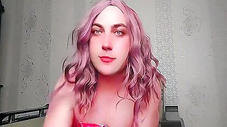 Shocking! Beauty Hot Booty Femboy Pretty Barbie Boy To Girl Lovely Crossdresser Kitty 16 Min P2