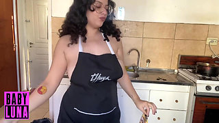 Cooking with Little Clothing
