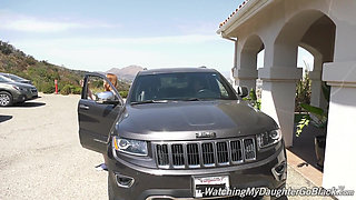 Arietta Adams Fucks BBC On Her Interview In Front Of Her Stepdad