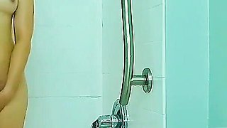 Horny Wife Masturbating in the Shower, Teen Wife Masturbates in the Shower, Wife Masturbating, Teenage Masturbating