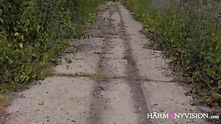 Curvy blonde gets a good hard fuck - HarmonyVision