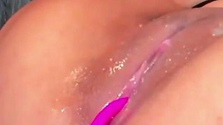 Lesbians Get Fucked by a Huge Dildo