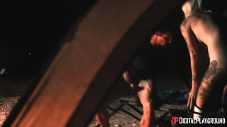 Kleio Valentien's Sizzling Outdoor Affair with Passion