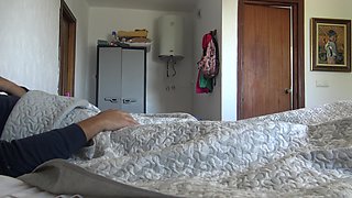 Real Amateur Cleaning Maid Gives Her First Rimjob and Swallows His Cum