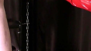 Power on His Caged Dick