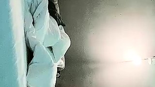 Cute amateur Asian web cam girl teases her great body