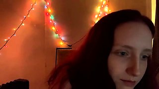 Teen solo fun masturbating when home alone