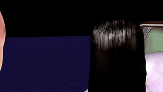 Sadako Handjob (the Ring - Halloween Animation)