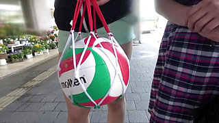[Big beach volleyball JD &times; bukkake 2 barrage] Gachi shooting new project! - The first time is too big to do all-you-can-do ♪ sports with Namanami girls in Shonan - plump beauty big & big ass! - Covered with saliva, entangled and shaken her hips crazy! - I