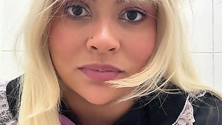 Public Toilet Farts at Cosplay Con - Gassy BBW in Cosplay