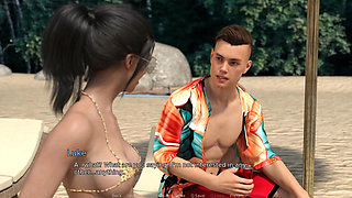 The East Block:boyfriend Fucks Hard His Girlfriend's Stepmom on the Beach - Episode 32