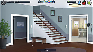 stepsister sex in the bathroom RISKY