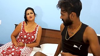 Padhosi Aunty Comes Nearby Sexy Boys House When His Parents Not In Home Hardcore Sex