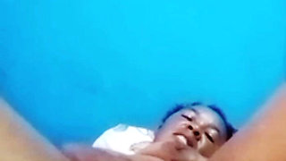 Horny Mama Masturbating via Video Call Part 3 (finally Cum)