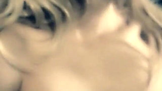 Hot Blonde Masturbates Herself with Her Own Hands