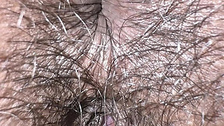 Asshole Beathing Extreme Closeup