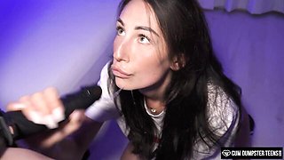Purr's big dildo clip