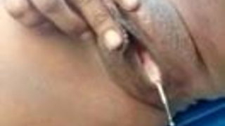 Aunty pussy licking