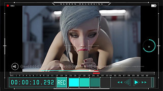Nexus 3 Orbit Meta. 3D Animation Fuck on a Space Station with Sexy Blonde