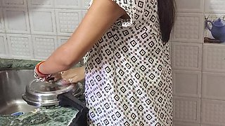 Indian Desi Village Bhabhi Fucked by Brother in Law in the Kitchen