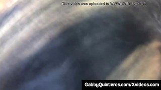 Mexican MILF Gabby Quinteros Sucks Dick in Car with Dirty Talk and Cum on Face