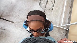 Black Babe And Student 18+ Mike Oxs Council Fuck - Rhae Woods