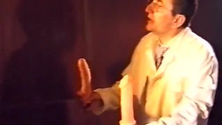 Nasty French Whores Getting Stuffed With Candles By Horny Master