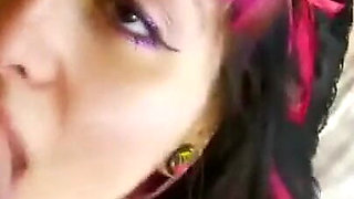 Tattooed big ass female gets fucked hard in her ass