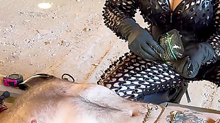 Empressbella Invades Urethra Slave in Chastity
