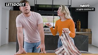 Cum Hungry Step Mom Kenia Ends Up Fucking Big Dick Step Son by Latina Milf: Porn