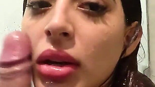 Real Amateur Sex with Big Ass Mexican and Her Horny Neighbor