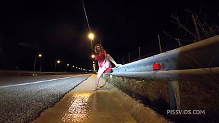 1000 Km Trip With Julia North And All Her Pissings And Squirtings